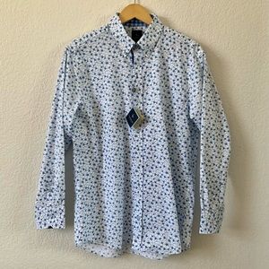 Tailorbyrd Collection Long Sleeve Button Up, Sz L NWT